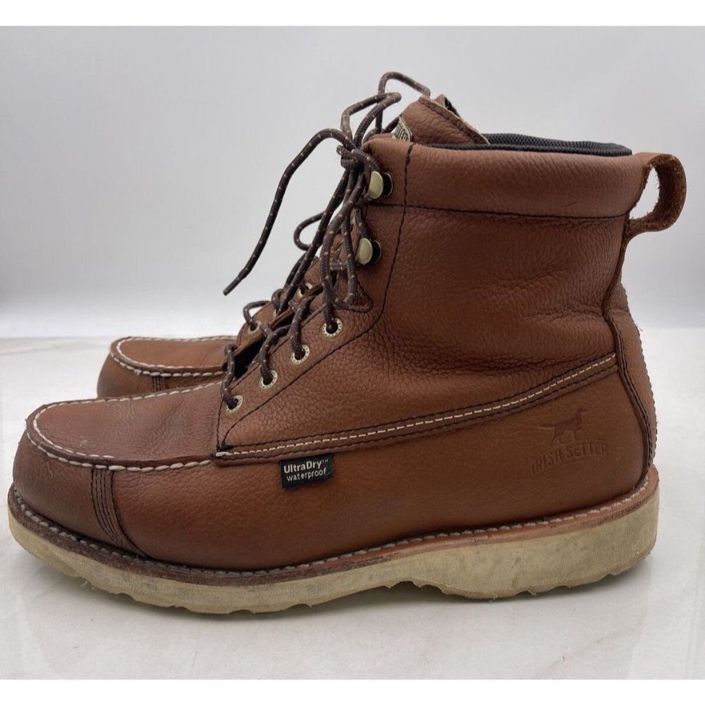 Red Wing Irish Setter Mens 11 Wingshooter 83632 Waterproof Safety Work Boots